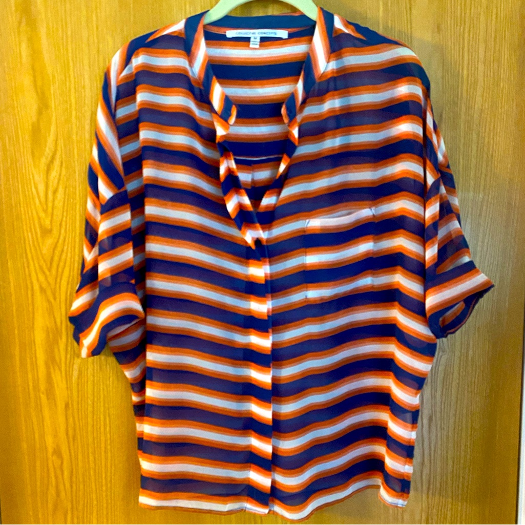 Shear Button Up Top